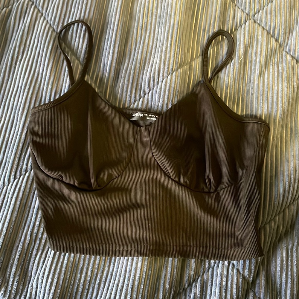 Black crop top